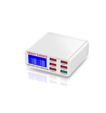,تستر 6 پورت PRODUCT SCHEMATIC 6USB PORT,