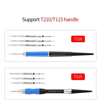 T3B 96W Micro Soldering Station With T210, T115 Handle