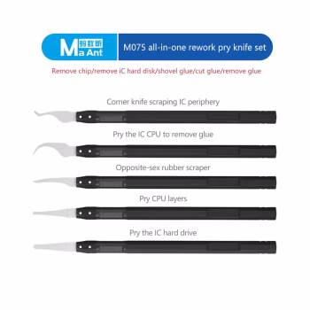 ست دسته تیغ و کاتر برداشت آیسی MaAnt M075