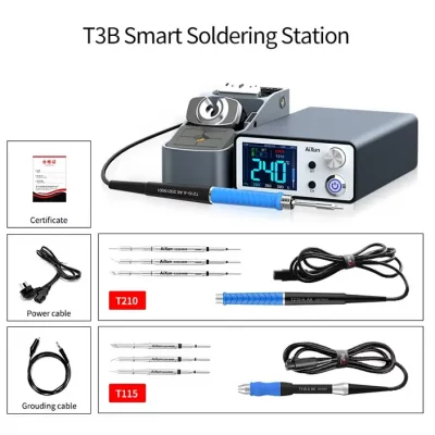 T3B 96W Micro Soldering Station With T210, T115 Handle